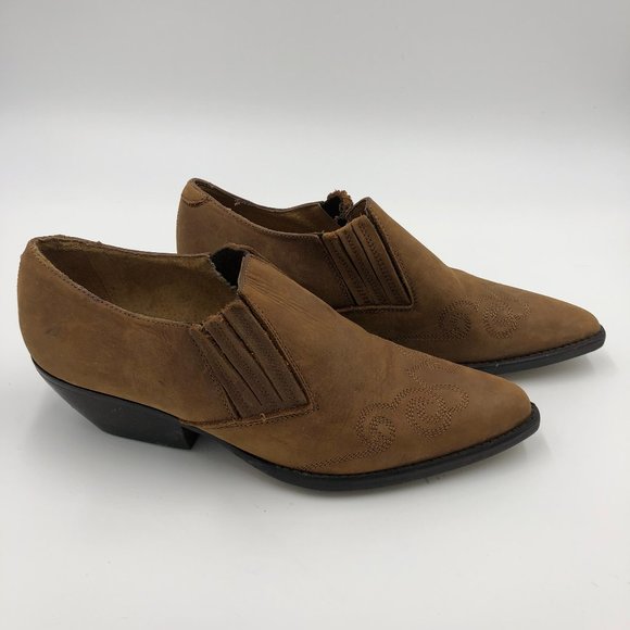 Guess Georges Marciano Leather Boots Booties 6.5 - Picture 2 of 7